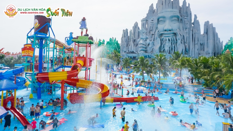 Biển Tiên Đồng xanh mát tại Khu du lịch Văn hóa Suối Tiên 