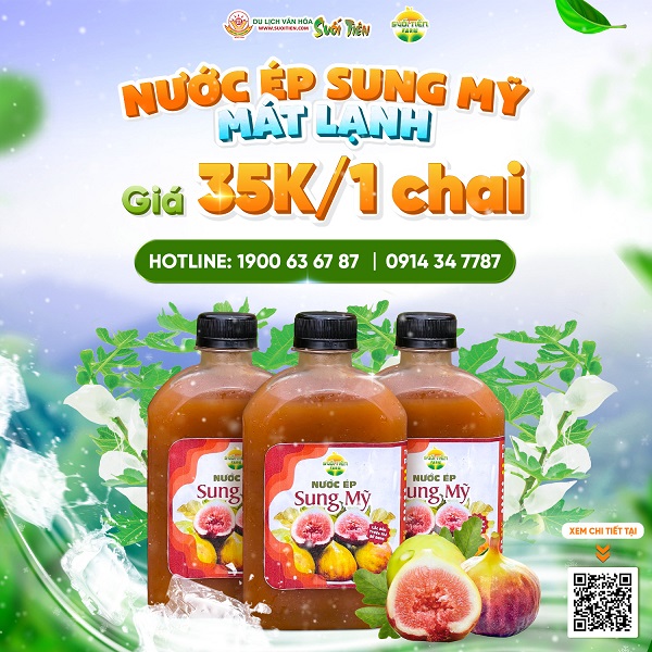 MÁT LẠNH NƯỚC ÉP SUNG MỸ SUỐI TIÊN FARM