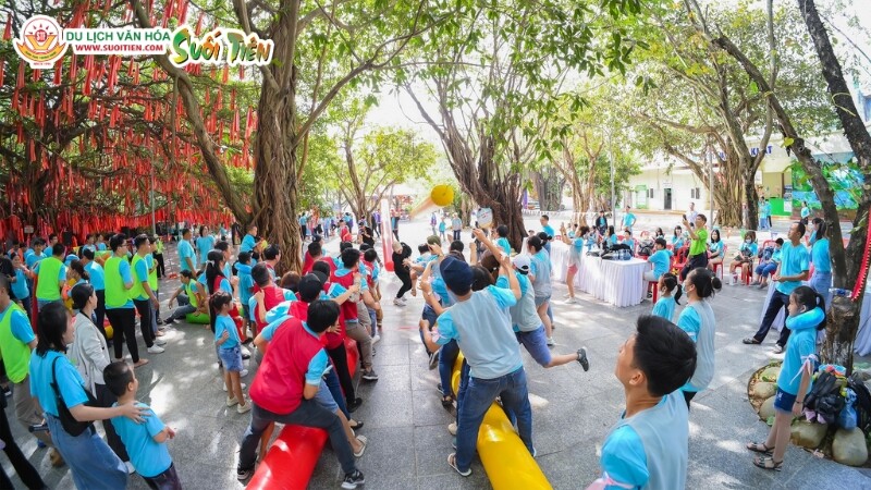 Suối Tiên chính là địa điểm tổ chức team building hiện đại tại TP.HCM