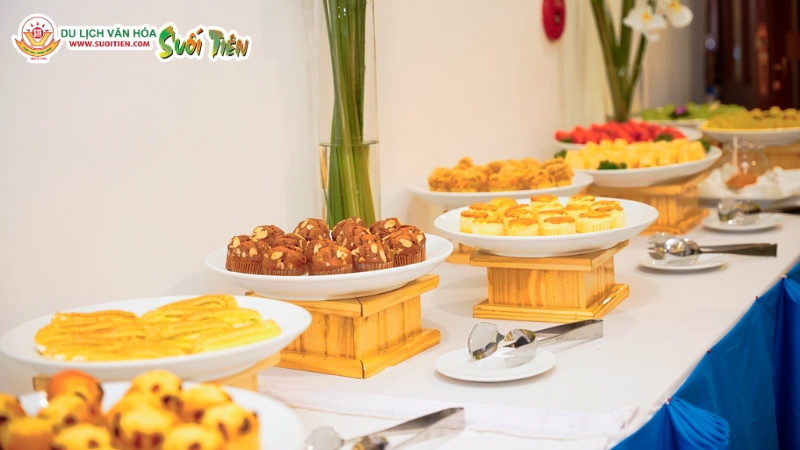 Tiệc Tea Break giúp khách mời thư giãn và hồi phục năng lượng