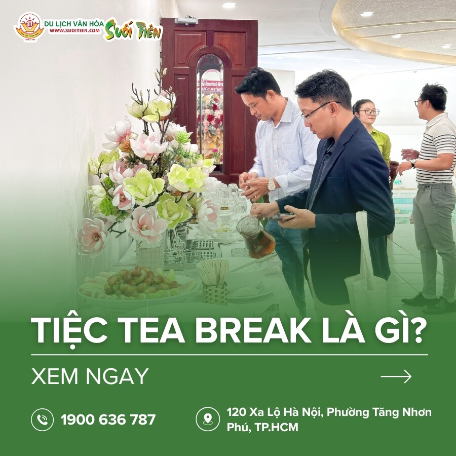 Tea Break là gì? Đặc điểm và Các bước phục vụ tiệc Tea Break
