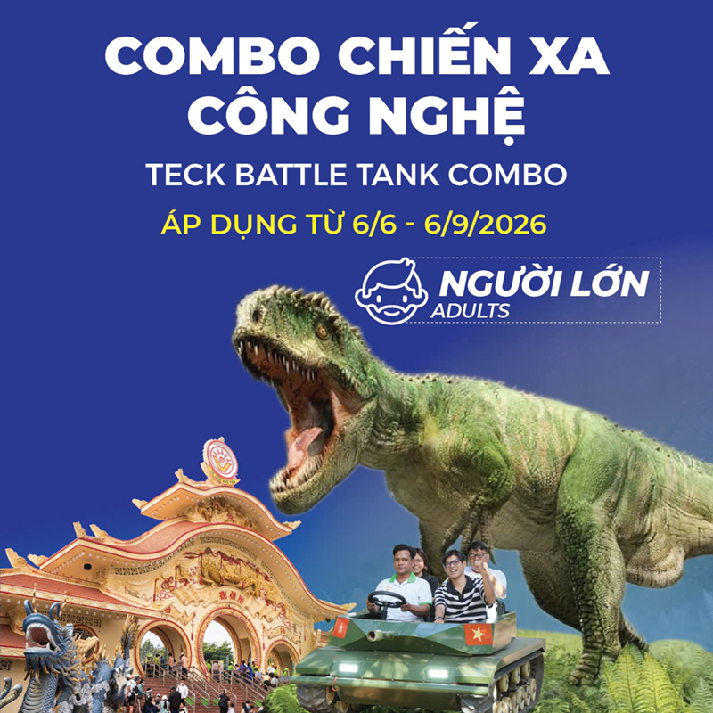 BỨT PHÁ GIỚI HẠN CẢM XÚC CÙNG VÉ MỚI - COMBO CHIẾN XA CÔNG NGHỆ 