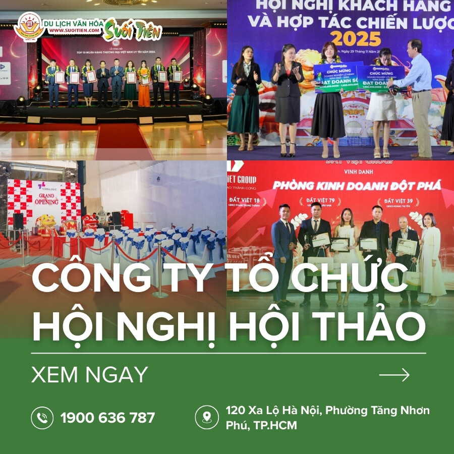 5 đơn vị tổ chức hội nghị hội thảo chuyên nghiệp tại TP.HCM