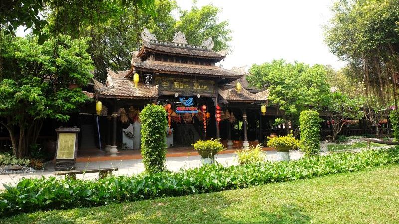 Khu du lịch Bến Xưa là điểm trải nghiệm tour du lịch teambuilding 1 ngày (Nguồn: Sưu tầm) Khu du lịch Bến Xưa là điểm trải nghiệm tour du lịch teambuilding 1 ngày (Nguồn: Sưu tầm)