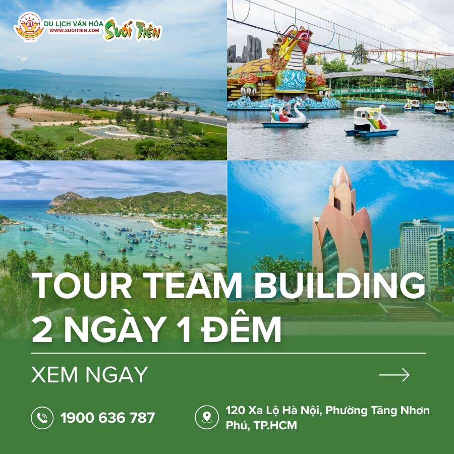 Top 10 địa điểm tổ chức tour teambuilding 2 ngày 1 đêm lý tưởng