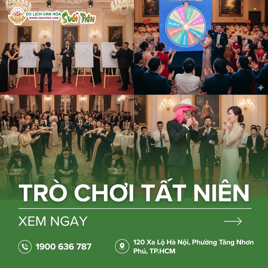 Tham khảo 20 trò chơi tất niên cho công ty dịp cuối năm