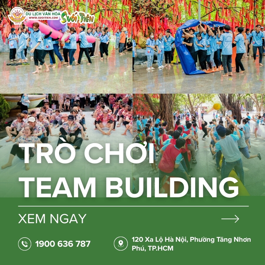 Top 33 trò chơi team building gắn kết tập thể mới nhất 2026
