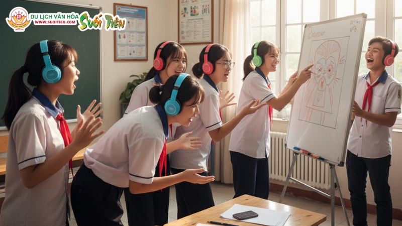 Trò chơi Tam sao thất bản là một trong những trò chơi team building trong lớp học vui nhộn nhất (Nguồn: Sưu Tầm)