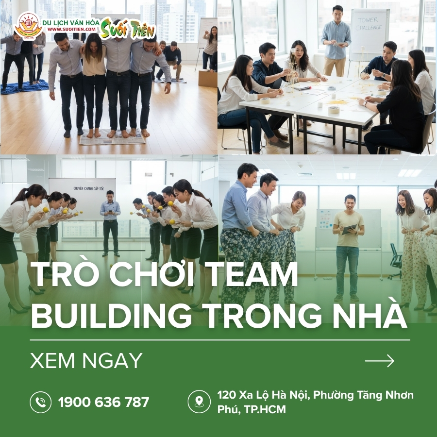 25 trò chơi team building trong nhà thú vị và dễ tổ chức