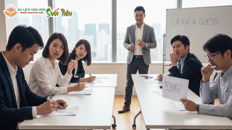 Vẽ tiếp th&ocirc;ng điệp ở c&aacute;c tr&ograve; chơi trong nh&agrave;