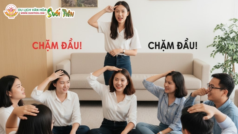 Phản xạ nhanh nhạy ở tr&ograve; chơi mini game team building