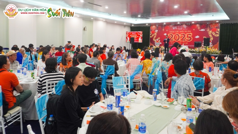 Đến Suối Tiên tổ chức tiệc liên hoan cuối năm sang trọng, chuyên nghiệp