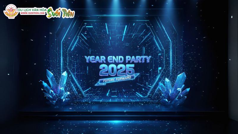 Mẫu Year End Party Backdrop 15